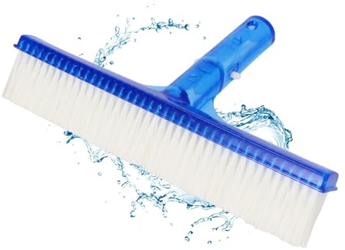 Duraol Pool Bürste 26cm I Poolbesen gegen Schmutz I Pool Reinigungsbürste ideal für Teleskopstange I Robuster Pool Schrubber I Hochwertiges Pool Zubehör