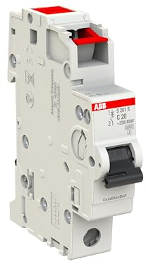 ABB Stotz S&J Sicherungsautomat S201S-C20 6kA 20A C 1p -253V System pro M compact Leitungsschutzschalter 4016779709460
