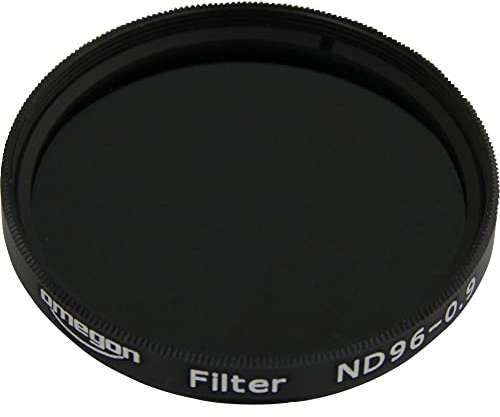 Omegon Premium Mondfilter 13% Transmission 2'' Grau Neutraldichte Glas, Aluminium