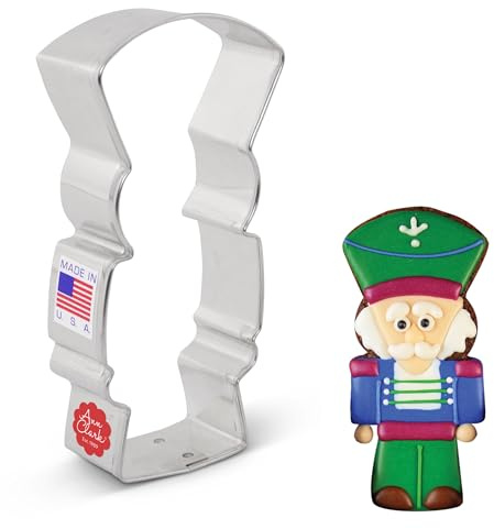 Christmas Nutcracker Cookie Cutter 10.8 cm, Made in USA by Ann Clark
