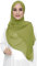 Lina & Lily Hijab para Mujer Musulmana, Tela Premium Chifón Ligero y Fluido (Verde Lima)