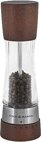 Cole & Mason & MASON Derwent kvarn - Forest H594291G Gourmet-precision pepparkvarn med kvarn av härdat kolstål och förinställda slipsteg. Mått: 6 x 6 x 19 cm, akryl/skog