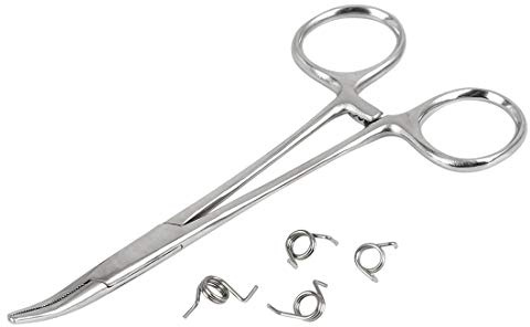 X AUTOHAUX Puerta Cerradura Actuador Reparación Equipo con 4 Resortes Puerta Cerradura Cierre Fijación Juego