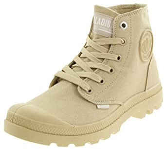 Palladium Blandade Pampa monokroma sneakerstövlar, Beige färg, 37 EU