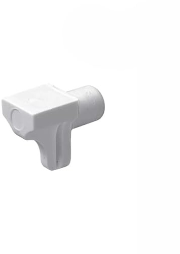 HKB® Bodenträger 8mm Kunststoff weiß 16 Stück 662