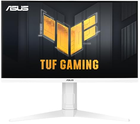 ASUS TUF Gaming VG27AQML1A-W - 27 Zoll WQHD Monitor - 260 Hz, 1ms GtG, G-Sync, FreeSync, Adaptive Sync, ELMB, DisplayHDR 400 - Fast-IPS Panel, 16:9, 2560x1440, USB-Hub, DP, HDMI, Ergo., Speaker, Weiß