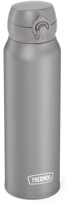 THERMOS ULTRALIGHT BOTTLE 0,75l, moon rock mat, Isolierflasche Edelstahl mit Safe Flow Lid, 10 h heiss / 20 h kalt, spülmaschinenfest, BPA-frei