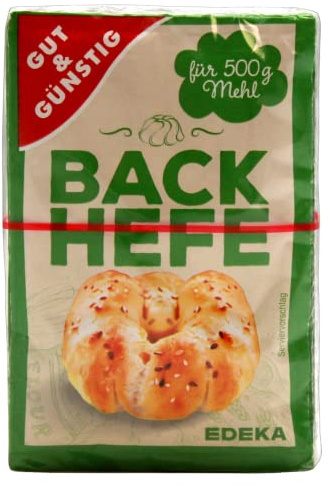 Gut & Günstig trocken Backhefe, 14er Pack (14 x 42g)