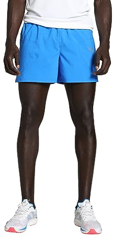 PUMA Running Favourite 5 tum vävda löparshorts för män, Ultra Blue, S