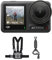 DJI Osmo Action 4 Motorcycle & Mountain Biking Combo - Get Quality 4K/120fps Footage with an Immersive 155º FOV, Body Camera with a 1/1.3-Inch Sensor, HorizonSteady, with Wearable Chest Strap Mount
