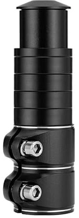 INF Höhenadapter, Lenkererhöhung Fahrrad, Fahrrad Vorbau Riser, Bike Stem Extender für Mountainbike MTB, 120mm, Schwarz 1