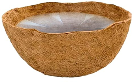 fodera per cesto di palma da cocco fodera per vaso da fiori cuscino per cesti per piante in fibra naturale fodera per vasi da fiori balcone giardino fodera in fibra di cocco vaso di fiori imbottitura