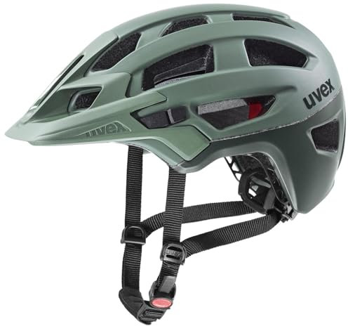 uvex Finale 2.0 - sicherer MTB-Helm für Damen und Herren - individuelle Größenanpassung - erweiterbar mit LED-Licht - Moss Green matt - 56-61 cm