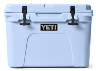 YETI Tundra 35 Cool Box, Insulated Hard Cooler, Big Sky Blue