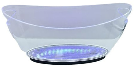 Práctico contenedor de hielo con una cómoda forma de barco creativo para actividades al aire libre