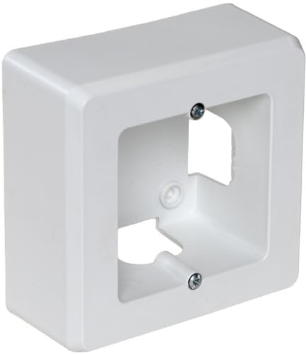 Zócalo 1 elemento blanco 94x96x43mm, ideal para acabados decorativos y protección de paredes en interiores.