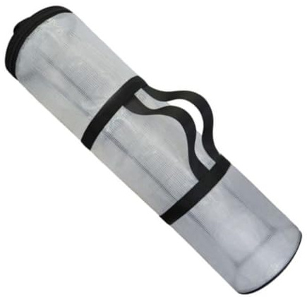 COLLBATH Zylindrische Aufbewahrungstasche Für Geschenkpapier Verpackungspapiertüte Mit Reißverschluss Geschenkbehälter Aus Dickem Pvc Und Nylon Schützt Geschenkpapiere Und Bänder Vor Schmut
