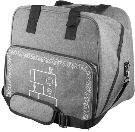 Parliky Borsa per Macchina da Cucire Oxford 600d, Grande Capacità Design ad Apertura Ampia, Protezione Ottimale per Macchina da Cucire, per Viaggio All'aperto