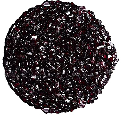 Generisch Gravier en cristal de quartz naturel - 100 g - Mélange de 5 à 7 mm - Pierres minérales pour aquarium - Gravier décoratif - Fournitures de bricolage (L, taille unique)
