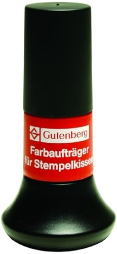 Gutenberg Stempelfarbe ohne Öl 35ml rot