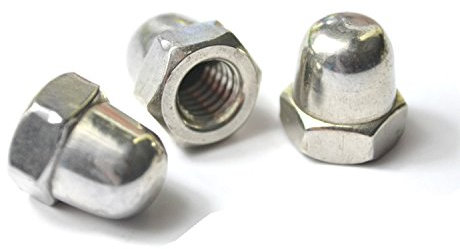 Edelstahl Eichel Gap Muttern, M8 bis M12, 10 Stück