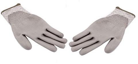 Aexit Hochleistungs-Schnittschutzhandschuhe Stufe 5 PU-beschichtete Arbeitsschutzhandschuhe verdicken (30574f106a9920fd88dceaa4ba559b81)