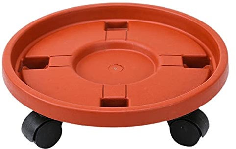 luckxuan Bonsai Ständer Hochleistungsanlage Caddy mit Rädern Walzwerkstatt Pot Trolley Rädern Pflanzer Untertasse Topf Blume Mover Dolly mit Rollen Vase Podest (Size : S)