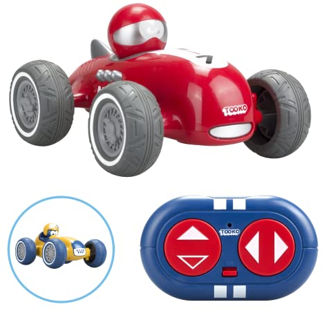 TOOKO Silvertlit Ma première Voiture Vintage télécommandée - Effets Lumineux LED - Portée de 20 mètre - Jouet pour Enfants à partir de 3 Ans
