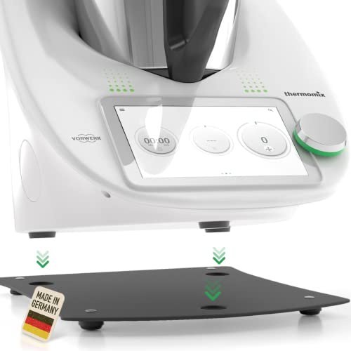 Leckerhelfer - Gleitbrett kompatibel mit dem Thermomix TM6 / TM5 in schwarz - perfektes Zubehör passend für deinen Thermomix von Leckerhelfer