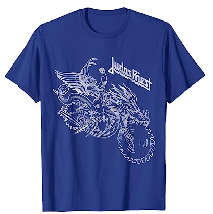 Judas Priest – Pain Killer Wireframe Royal T-Shirt