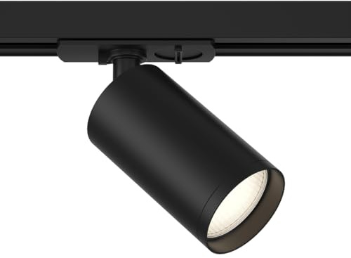 Illuminazione a binario Illuminazione monofase UNITY Focus S Nero Alluminio IP 20 AC 220-240 10 W per cucina, sala, studio, camera da letto