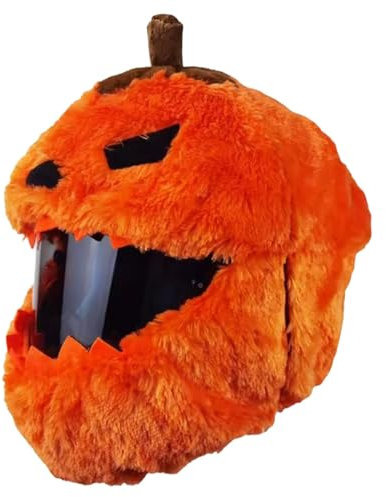 Motorradhelm Cover, Motorradhelmüberzug, Motorradhelm-Abdeckung Motorradhelm Überzug Plüsch, Cartoon Plush Motorcycle Helmet Cover (Helm Nicht Im Lieferumfang Enthalten)