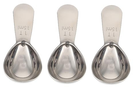 Cabilock Cuchara Medidora De Café De Estilo Moderno De 15 Ml Cuchara Suave Fácil De Limpiar Para Hornear Y Cocinar