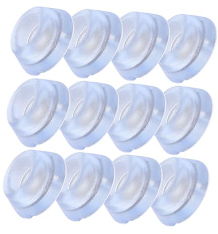 Gadpiparty 20pcs Silicone Rubber Feet Pads Non-slip Furniture Protectors Couch Chair Leg Floor Pads Anti-slip Sturdy Table Leg Covers for Home and Office
