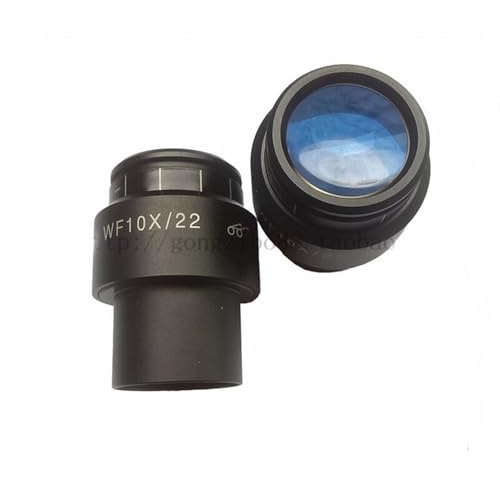 1pc Dioptrien Einstellbare WF10X/22mm Stereo Mikroskop Okular Hohe austrittspupillenabstand Weitwinkel Objektiv mit Gummi Augenschutz