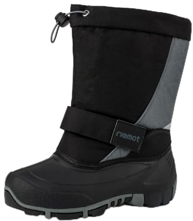 riemot Schneestiefel Jungen Mädchen Warm Gefüttert Winterstiefel Kinder Winterschuhe Wasserdicht Kinderstiefel Outdoor Rutschfest Winter Stiefel Snowboots