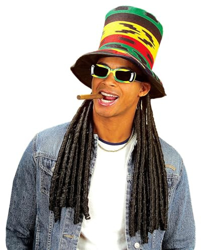 Widmann 8450B – rasta cylinderhatt med vridlås