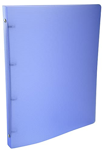 Exacompta 51177E 5er Pack Kunststoff-Ringhefter Linicolor aus flexiblem transluzentem Polypropylen 4 Ringe Rücken 20mm DIN A4 Plastikordner ideal für Büro und Schule 1 Stück Zufallsfarbe