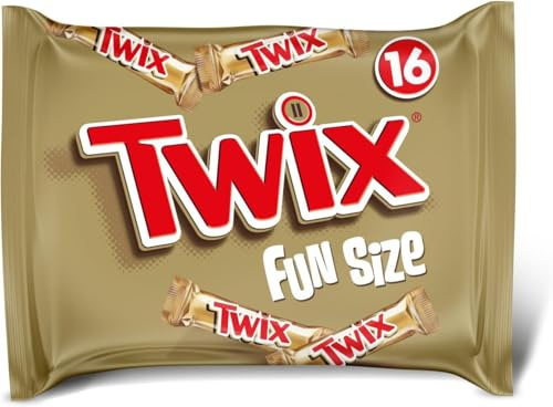 Twix Minis Schokolade Großpackung, Karamell & Keks Mini Schokoriegel, 227g, Schokoladen Geschenk Idee, Schoko Großpackung