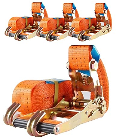 4X TrutzHolm Profi Ratschen Ratsche Auto Spanngurt Zurrgurt 2-TLG 6m 4t 4to 4000kg TÜV/GS