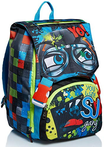 SJ GANG STYLE JAM GANG Zaino Estensibile, Per bambini e ragazzi, Scuola elementare, Tempo libero