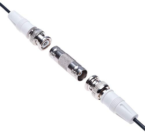 Keple BNC Coupler Female to Female Connector Bnc to Bnc Adapter for CCTV Camera Video Coax Cable Plug Extension Double Ended Female Socket Adapter
