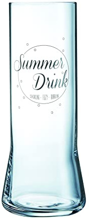 Luminarc P0681- Gobelet forme haute 47cl Cocktail Chic Summer