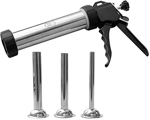 KOKSII Sausage Meat Fillers Machine for Sausage Meat Stuffer Filler Hand Operated Sausage Machines Funnel Nozzle