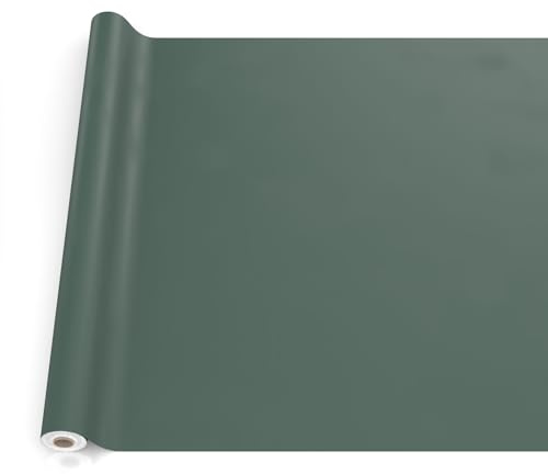 ANRO Wachstuch-Tischdecke Tischdecke abwaschbar Wachstuch Garten-Tischdecke Outdoor Indoor 100x140cm Schnittkante Tannengrün Wachstuchtischdecke Wachstischdecke wasserabweisend Gartentischdecke
