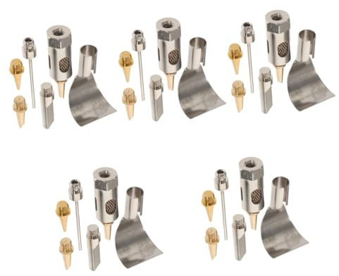jojofuny 5 Sätze Spitze Eines Gaslötkolbens Spitze Für Lötkolben Lötwerkzeug Schmuck Fackel Ar-anhänge Bohraufsätze Heimwerkzeuge Usb Lötkolben Lötset Lötzubehör Klein Metall Schweißkopf
