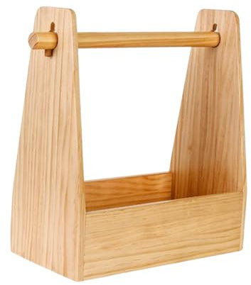 ORFOFE Portable Holz Lebensmittelbox Für Picknick Handheld Snacks Und Obst Aufbewahrung Für Outdoor-aktivitäten Und Camping Praktischer Begleiter Für Familie Und Freunde