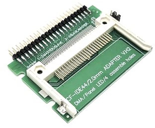 Sonilco CF Compact Flash Memory Card to 2.5-inch Female Right-Angle IDE 44-pin Adapter Converter for Laptop (CF to IDE Male)