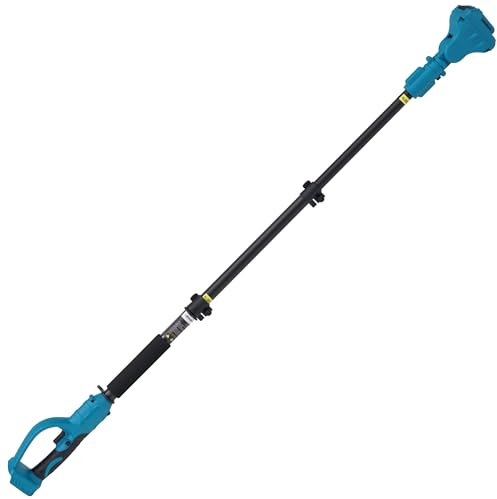 VERYMODEL 2m Asta Telescopica, Palo Asta di Prolunga in Lega di Alluminio Leggera per Potatura di Rami Alti, Compatibile con VERYMODEL Forbici Potatura Elettriche