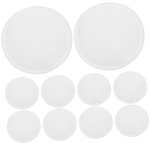 BESTYASH 60 Pezzi Pad di Cotone Rotondi per Rimozione del Make-up e Pulizia Viso, Morbidi e Assorbenti, per Skincare Quotidiana e Uso Cosmetico